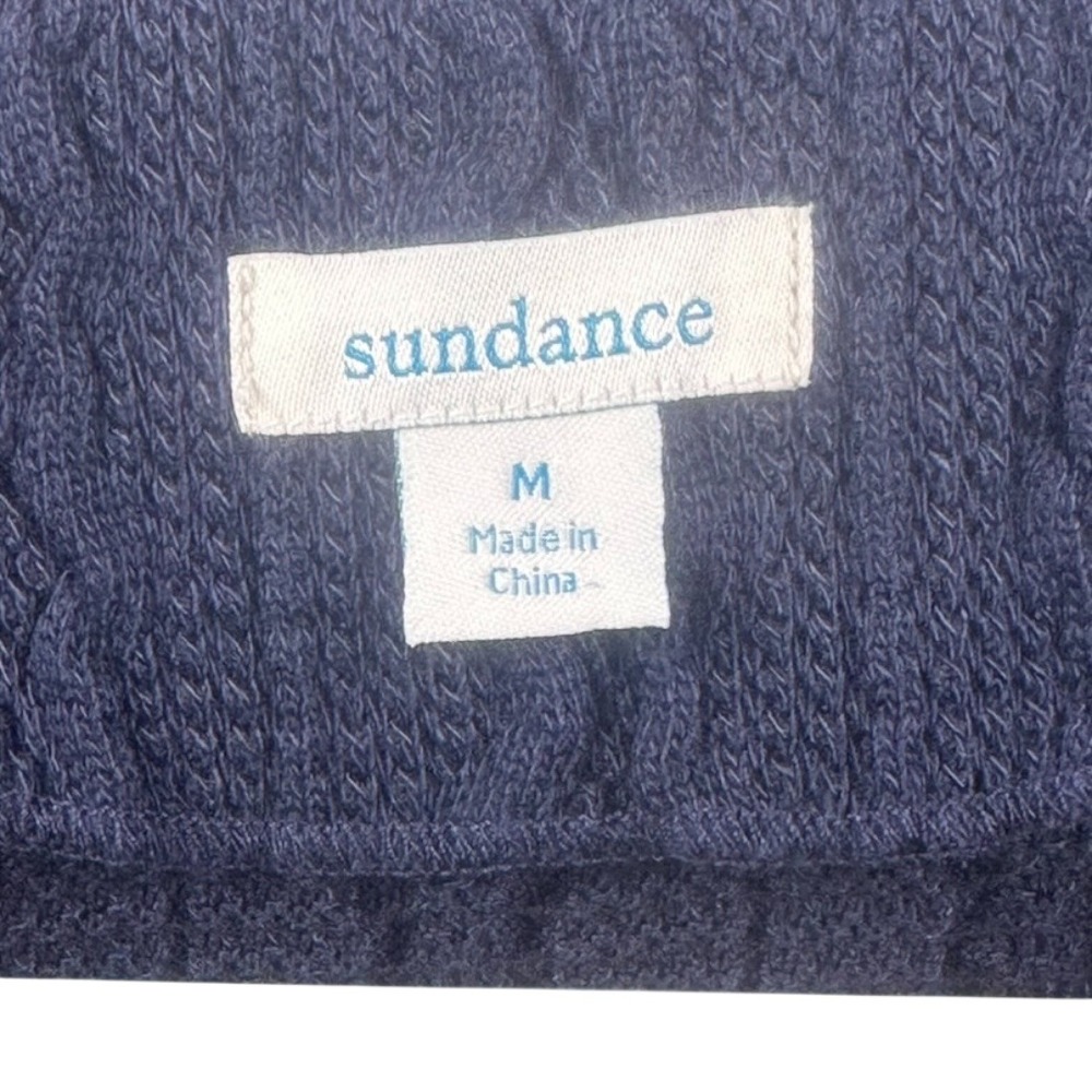 Sundance Navy Textured Ruffle Jacket – Size M – Excellent Condition - Picture 3 of 16